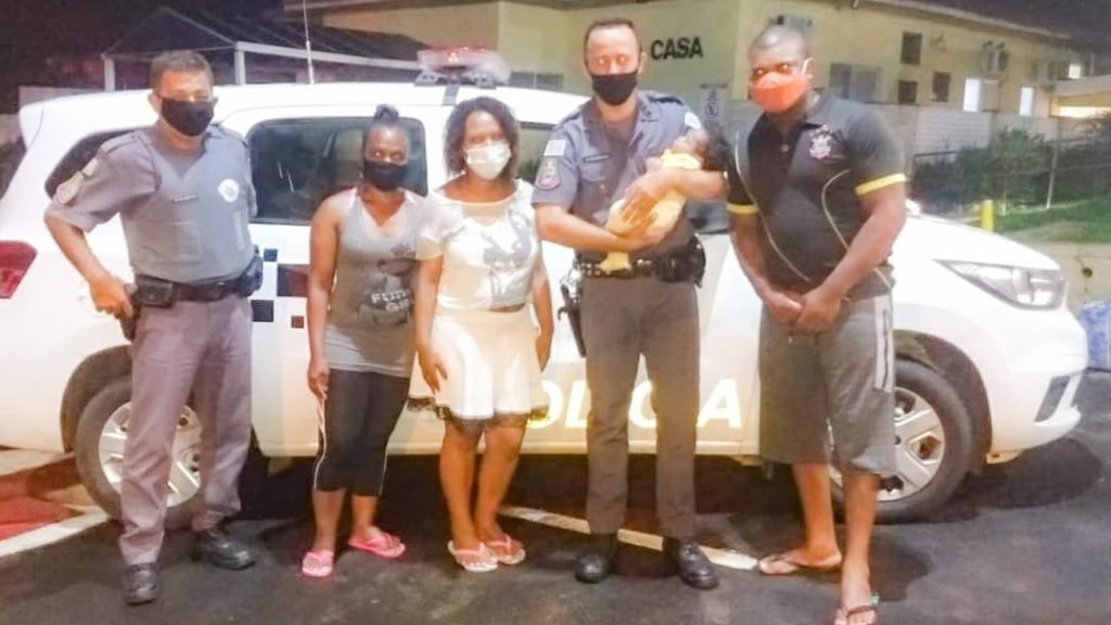 Policiais militares salvam bebê em Porto Feliz