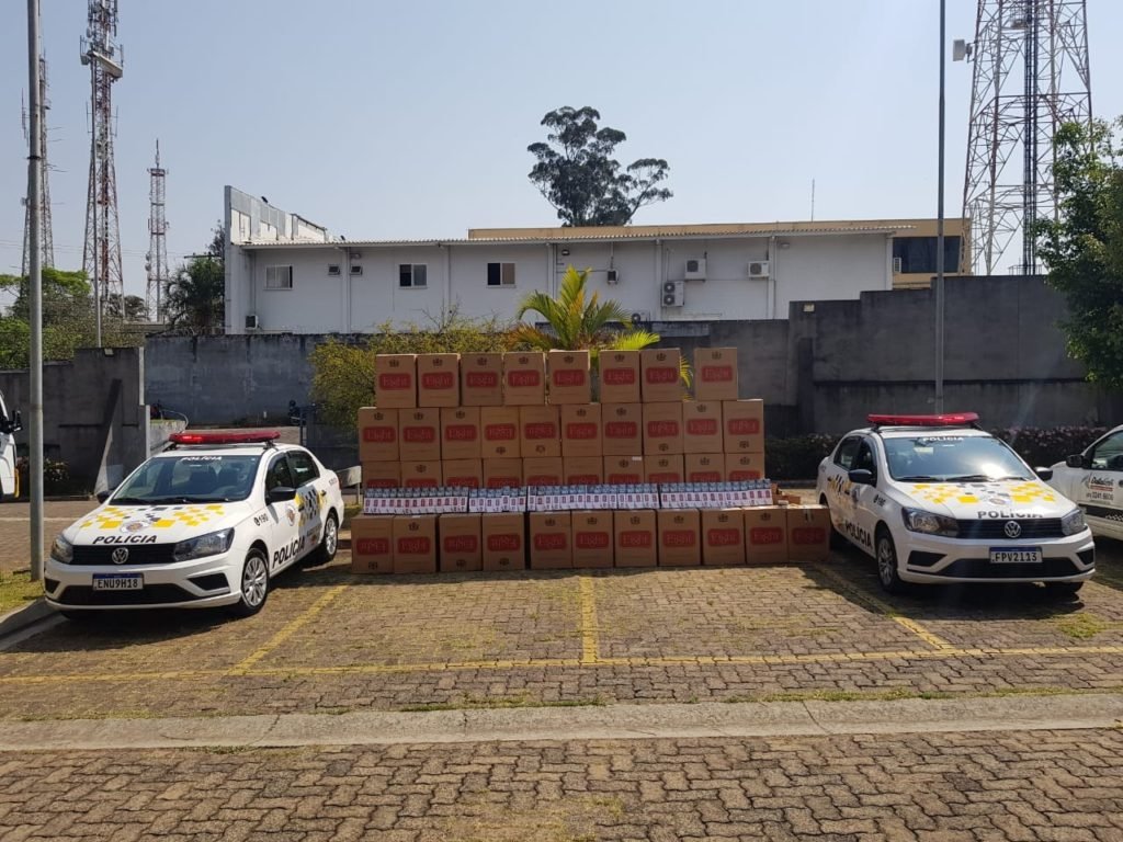 Rodoviária apreende 30 mil maços contrabandeados