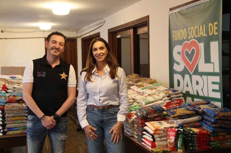 Rodeio Itu doa 1,8 tonelada de alimentos ao Fundo Social de Itu