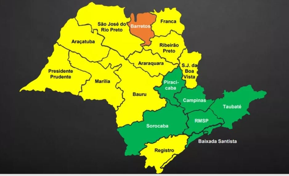 Itu e região avançam para a fase verde