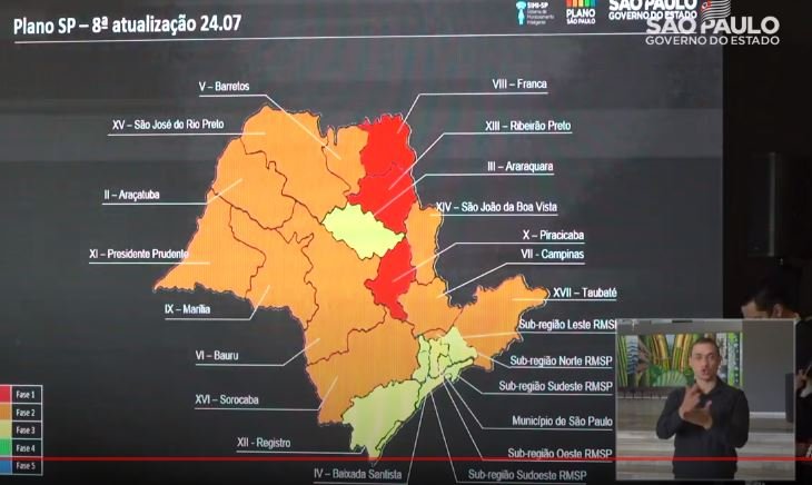 Itu e região continuam na Fase Laranja de flexibilização
