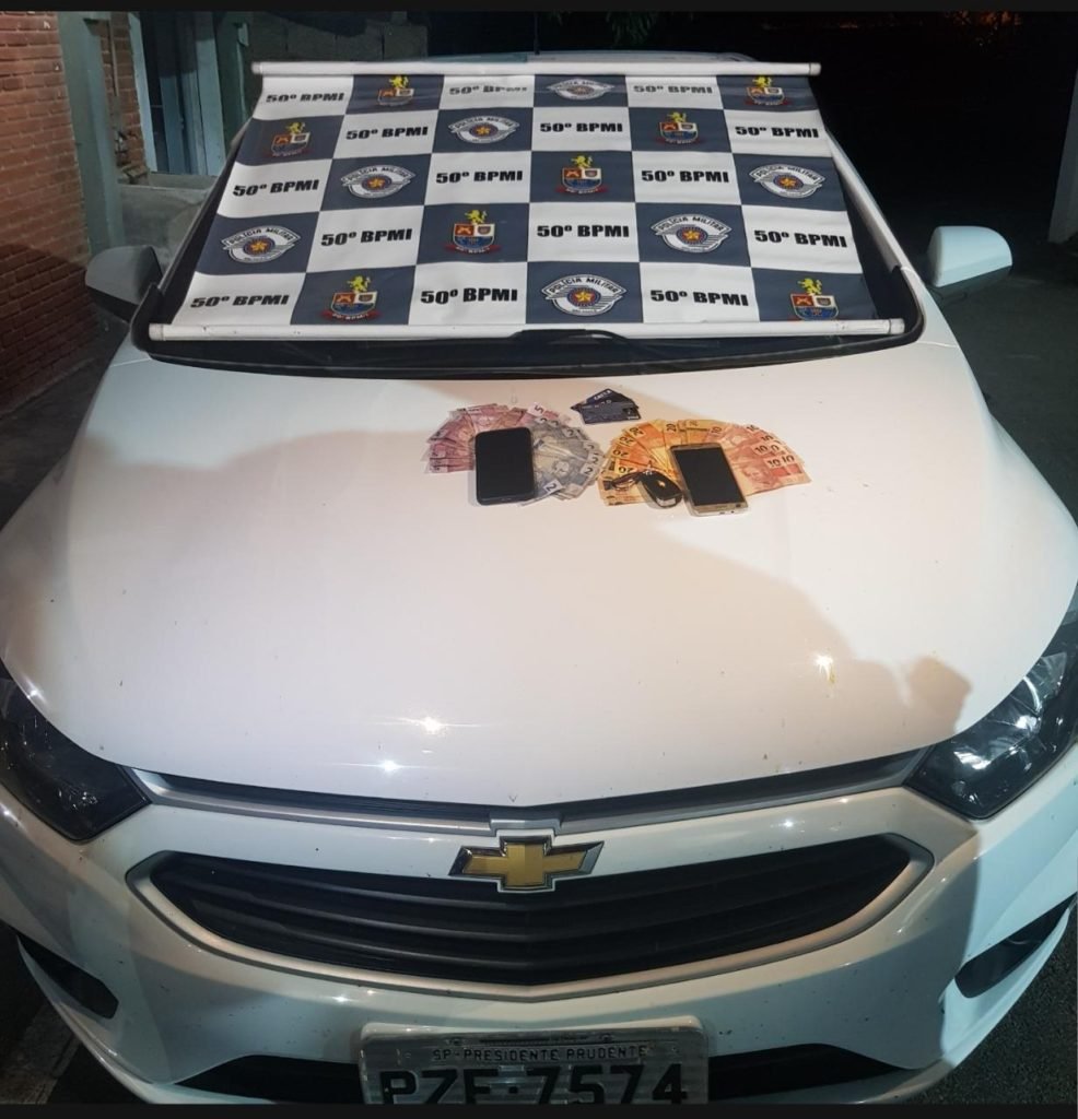 Polícia Militar prende casal por roubo