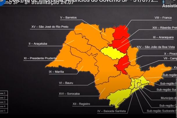 Itu e Salto permanecem na fase laranja de Plano SP