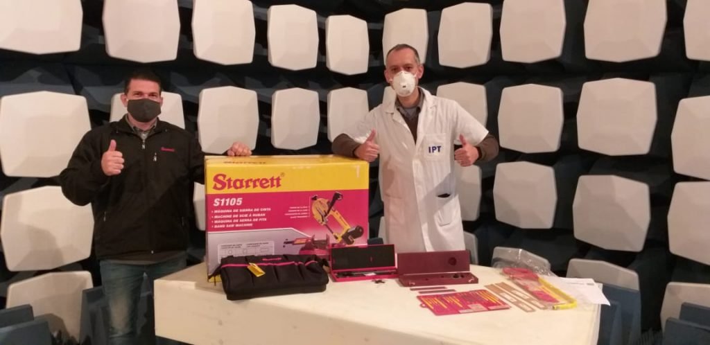 Starrett se une ao SENAI para apoiar rede de manutenção de respiradores