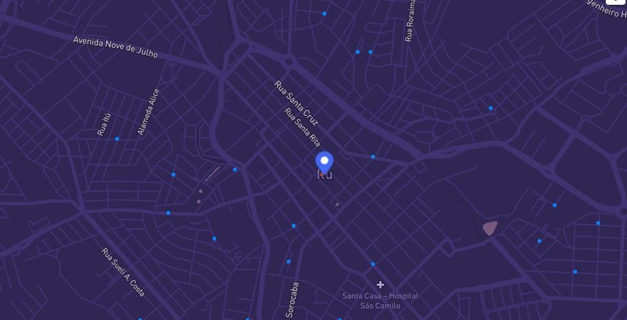 Mapa mostra risco de contaminação por Covid-19 em Itu