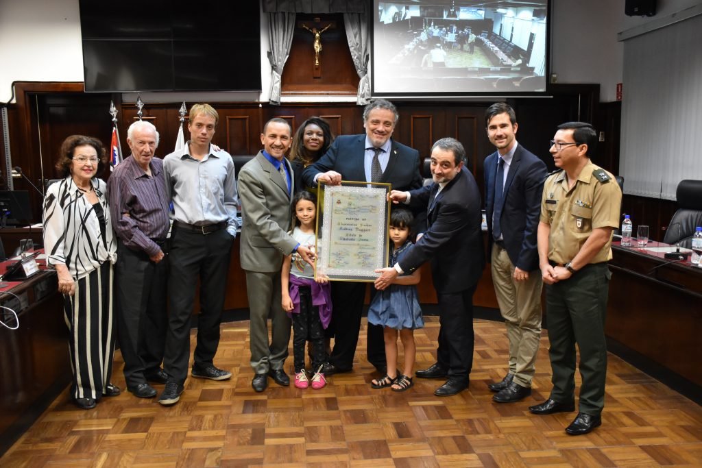 Câmara outorga Cidadania Ituana a Andrea Ruggeri