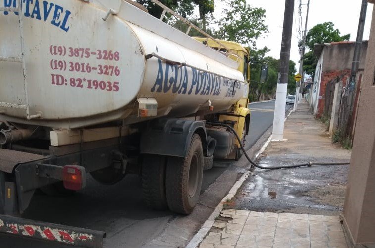 Bairros do Pirapitingui e Portal do Éden ficaram sem água nesta quarta-feira