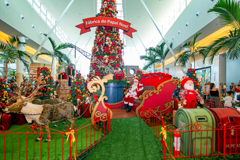 Atrações de Natal agitam o fim de ano do Polo Shopping Indaiatuba
