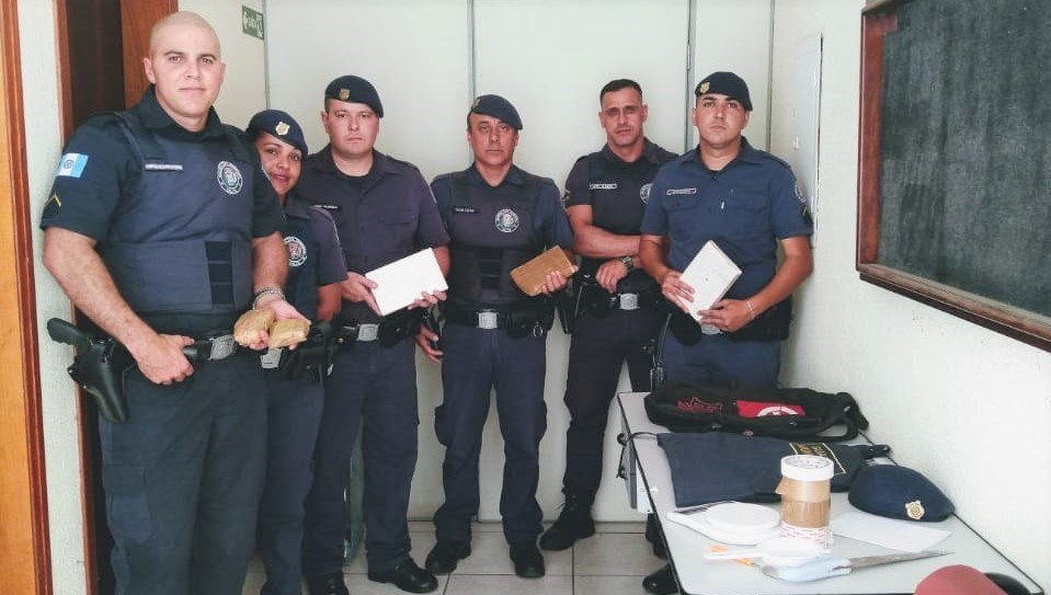 GCM de Salto flagra menor com cocaína na mochila