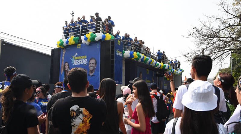 Marcha para Jesus terá shows de Isadora Pompeo, Aline Barros e outros grandes nomes do gospel