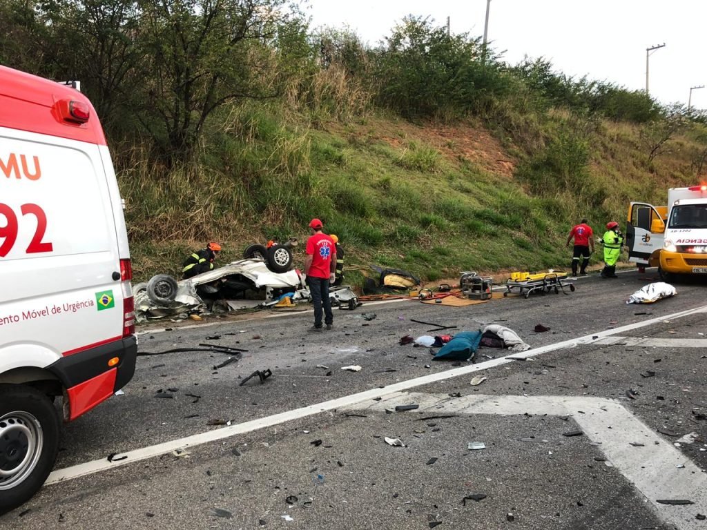 Final de semana foi marcado por acidentes com mortes