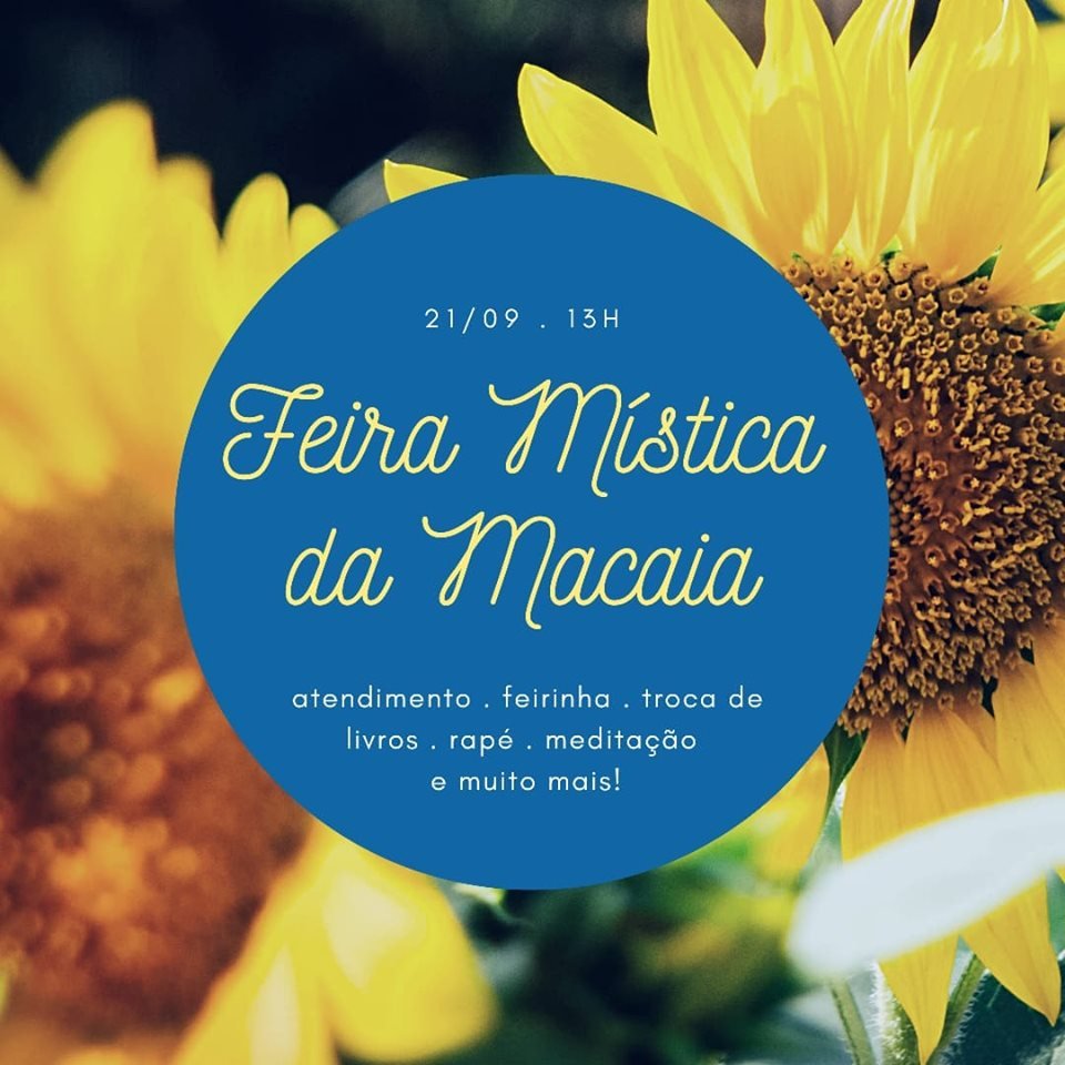 Feira Mística da Primavera acontece neste sábado