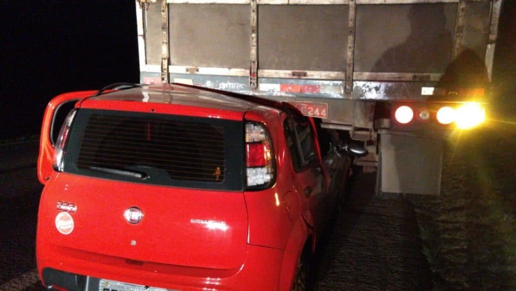 SP-75 registra grave acidente no km 34