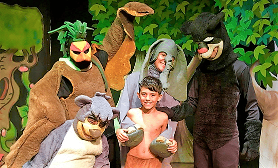 Projeto Polo Teatro apresenta Mogli, o Menino Lobo neste domingo (18)